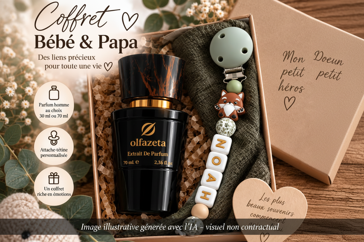 Coffret bébé et papa